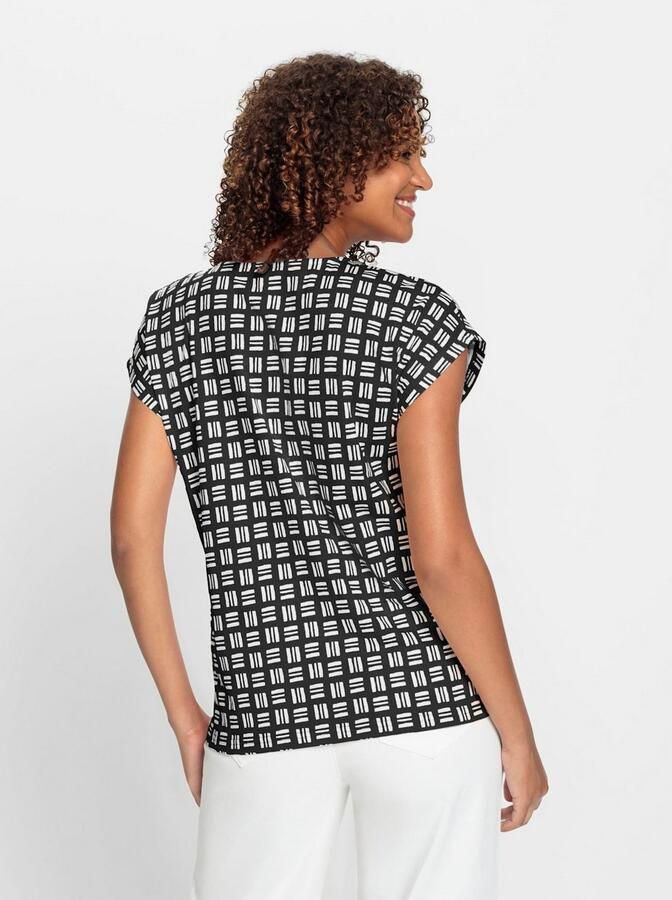 Casual Looks Shirt met print (1-delig)