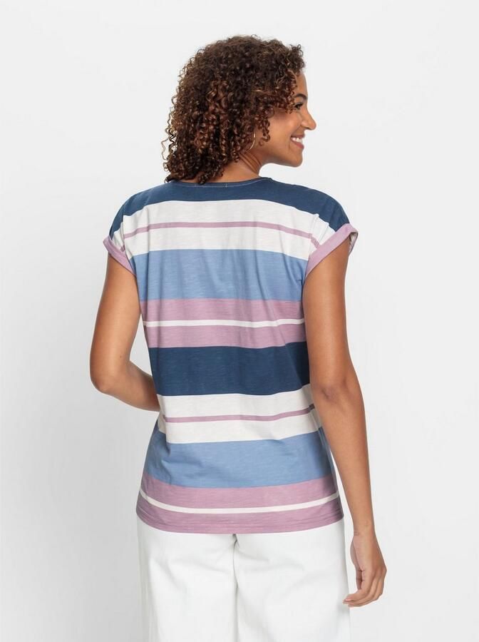 Casual Looks Shirt met print (1-delig)