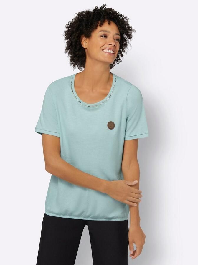 Casual Looks Shirt met ronde hals Shirt (1-delig)