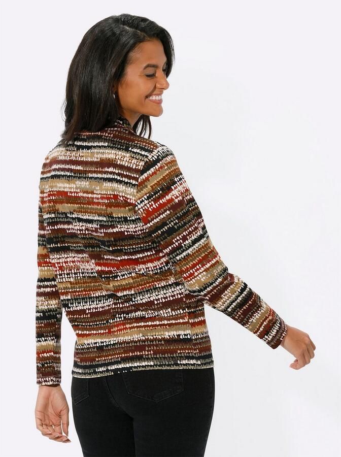 Casual Looks Shirt met staande kraag Gedessineerd shirt (1-delig) - Foto 2