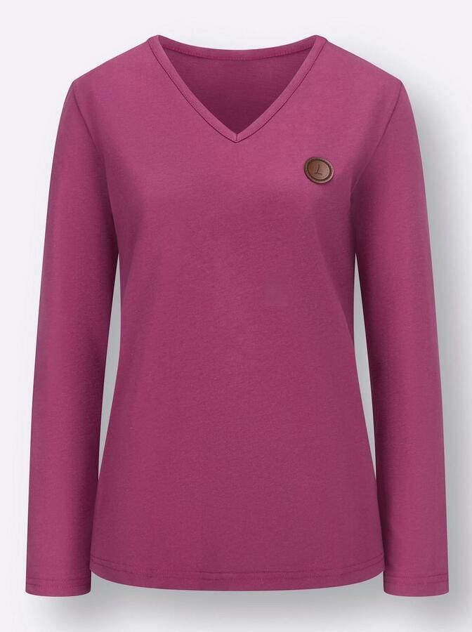 Casual Looks Shirt met V-hals Shirt (1-delig) - Foto 2