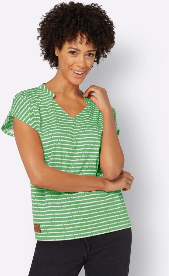 Casual Looks Shirt met V-hals Shirt (1-delig) - Foto 3