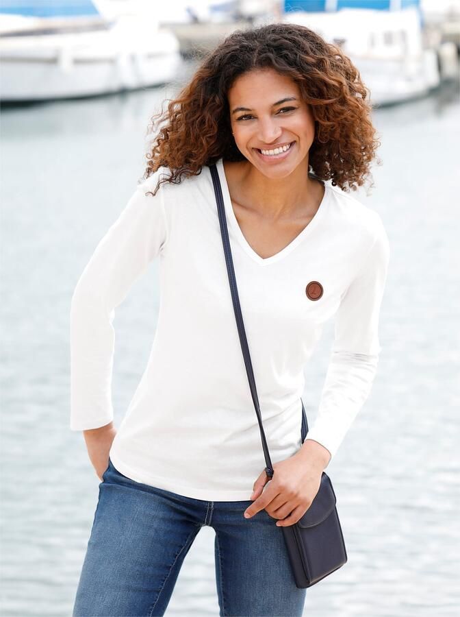 Casual Looks Shirt met V-hals Shirt (1-delig) - Foto 4