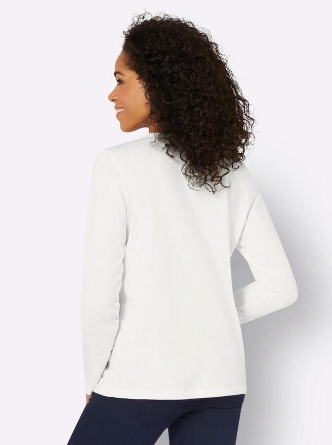 Casual Looks Shirt met V-hals Shirt (1-delig) - Foto 2