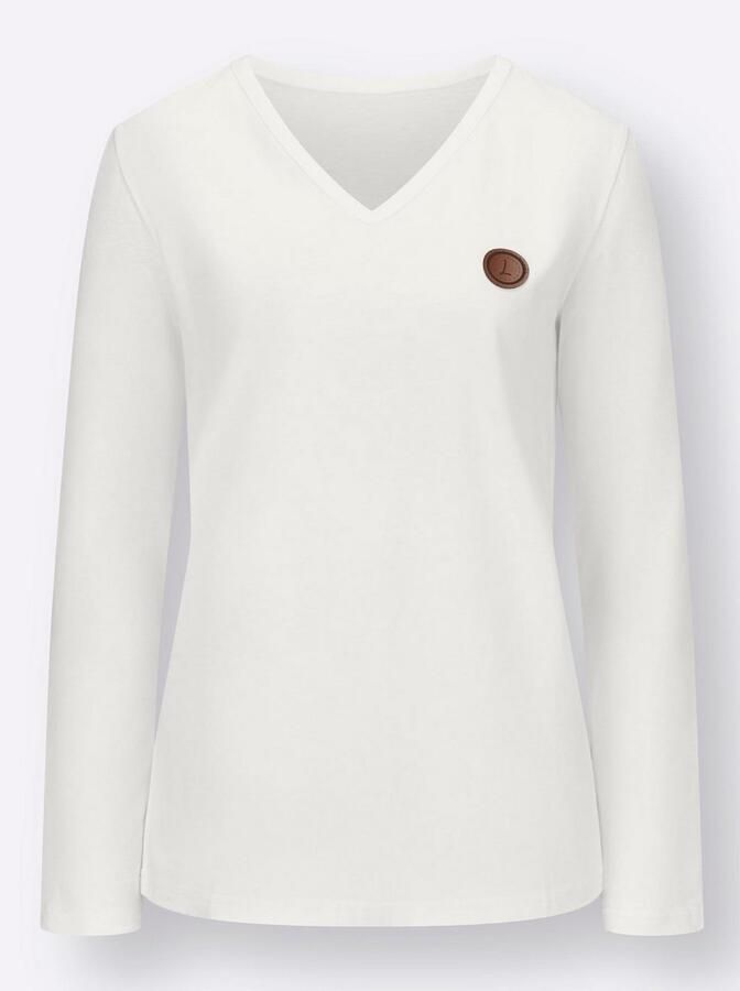 Casual Looks Shirt met V-hals Shirt (1-delig) - Foto 3