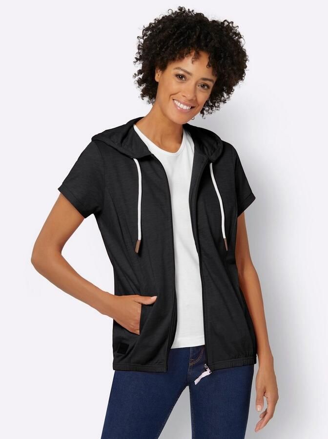 Casual Looks Shirtjasje Sweatvest (1-delig)