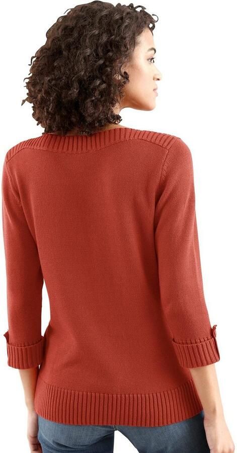 Casual Looks Trui met 3 4 mouwen Trui