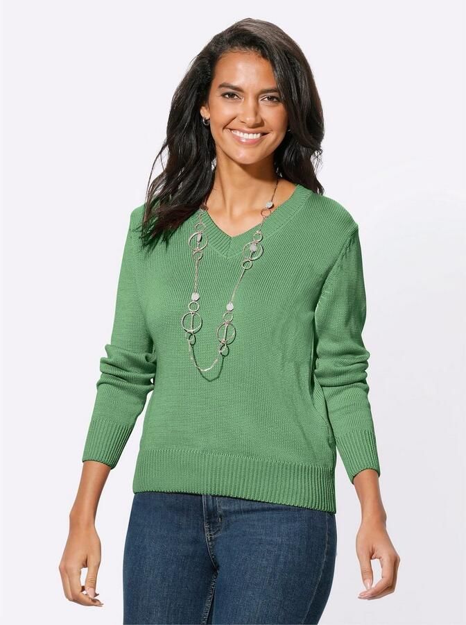 Casual Looks Trui met V-hals Trui