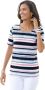 Casual Looks Shirt met korte mouwen Gestreept shirt (1-delig) - Thumbnail 1