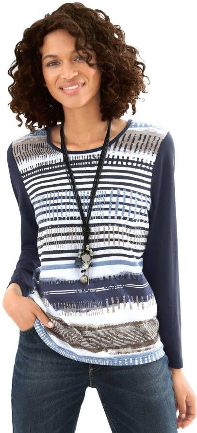 Casual Looks Shirt met lange mouwen Shirt (1-delig)