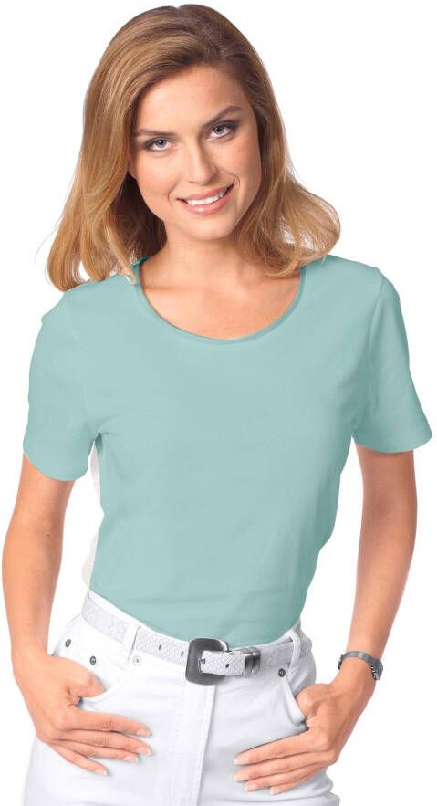 Casual Looks Shirt met ronde hals Shirt (1-delig)