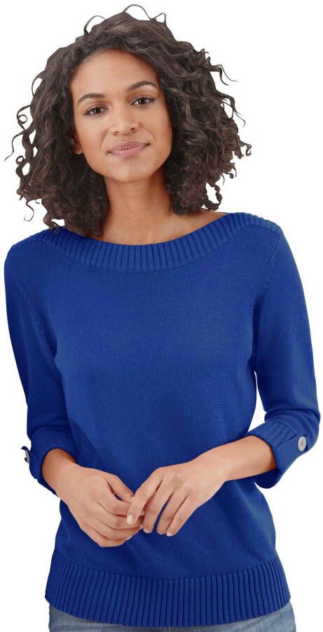 Casual Looks Trui met 3 4 mouwen Trui