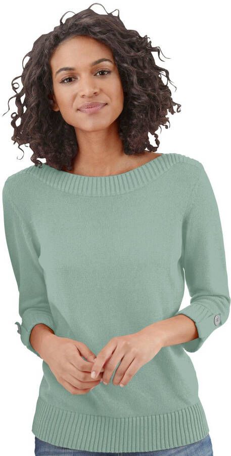 Casual Looks Trui met 3 4 mouwen Trui