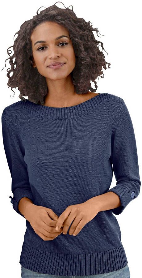 Casual Looks Trui met 3 4 mouwen Trui