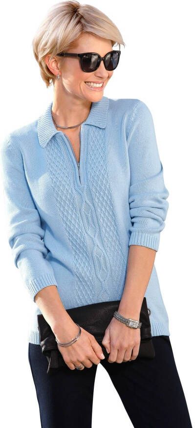 Casual Looks Trui met polokraag Trui