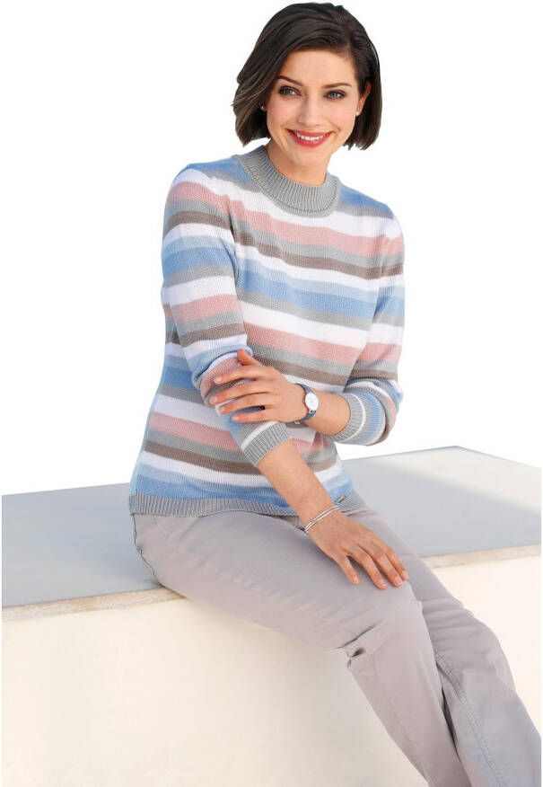 Casual Looks Trui met staande kraag Trui