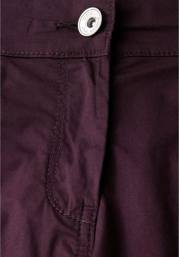 Cecil 3 4 broek Stijl New York met elastische band en insteekzakken - Foto 4