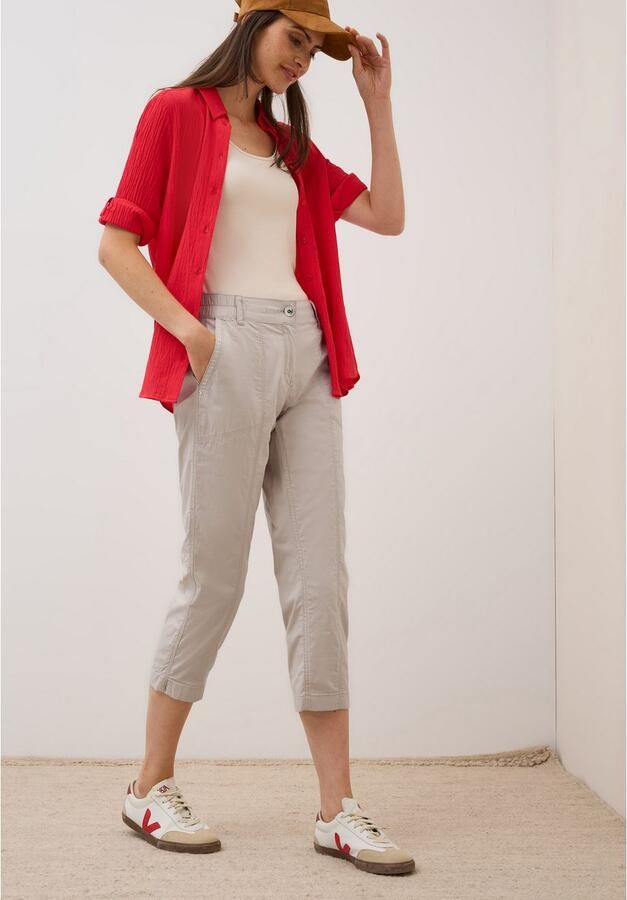 Cecil 3 4 broek Stijl New York met elastische band en insteekzakken - Foto 3