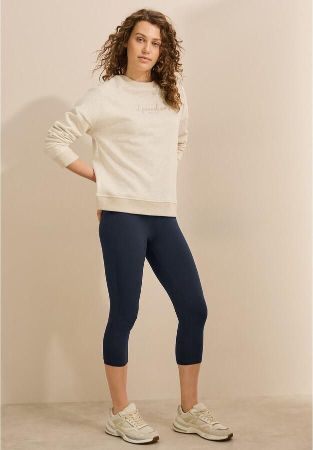 Cecil 3 4 legging Capri met stretch en elastische band - Foto 5