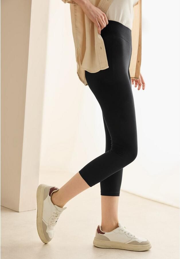 Cecil 3 4 legging Capri met stretch en elastische band - Foto 2