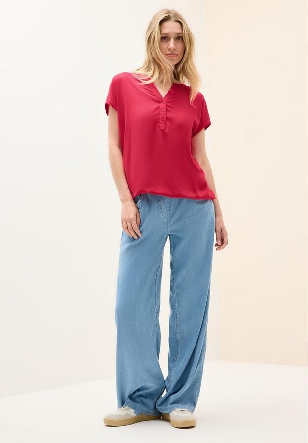 Cecil Blouse met korte mouwen met elastische taille - Foto 5