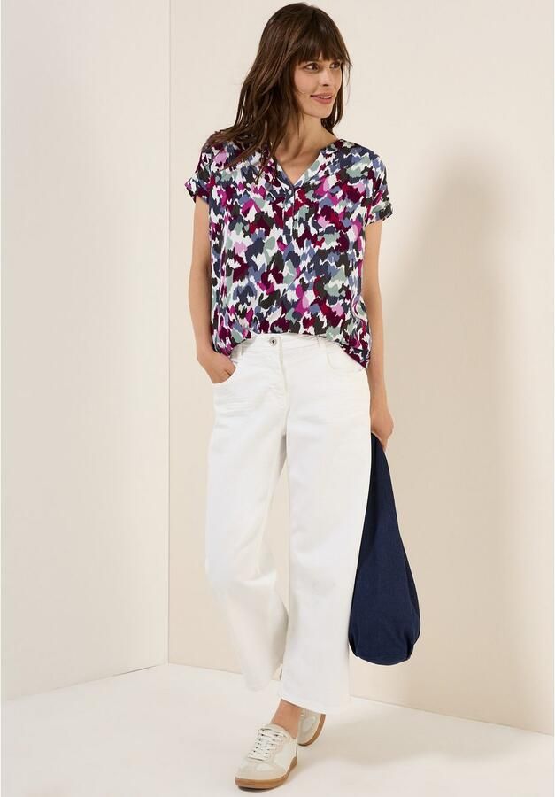 Cecil Blouse met korte mouwen met print all-over - Foto 5