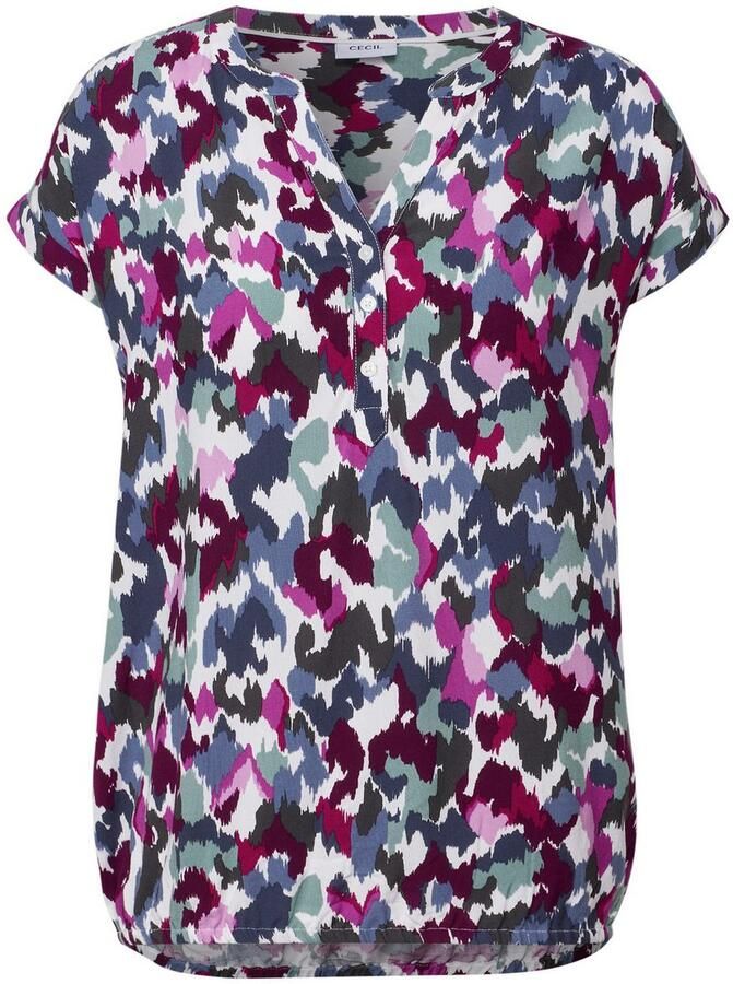 Cecil Blouse met korte mouwen met print all-over