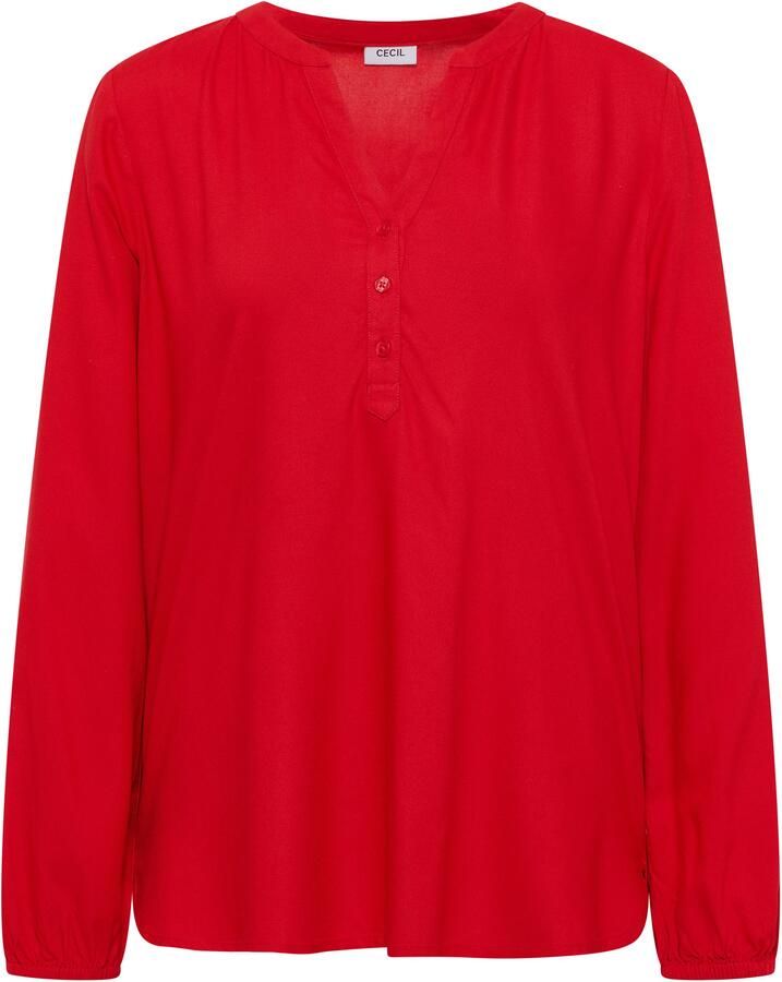 Cecil Blouse met lange mouwen met elastische taille - Foto 2