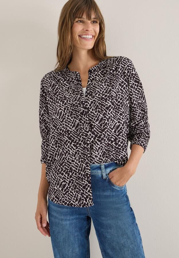 Cecil Blouse met lange mouwen met grafisch patroon - Foto 7