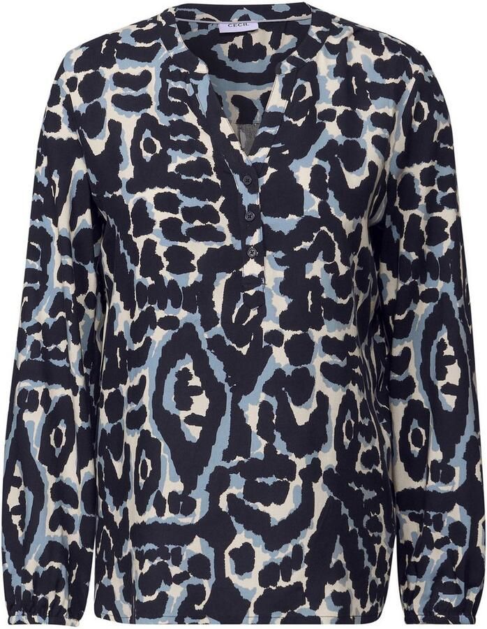 Cecil Blouse met lange mouwen met print all-over
