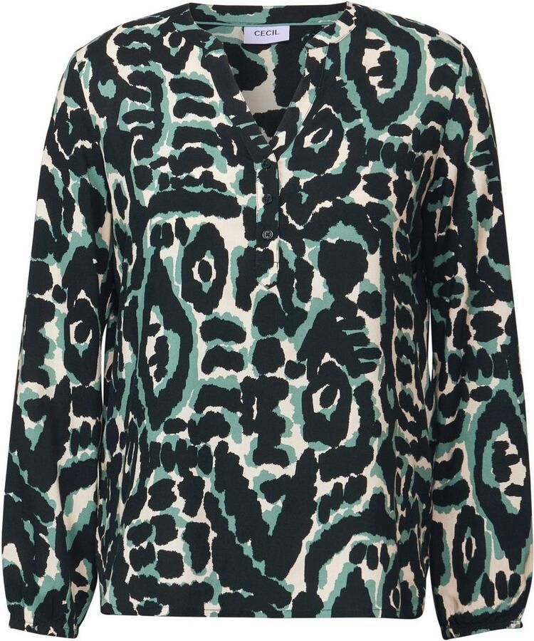 Cecil Blouse met lange mouwen met print all-over