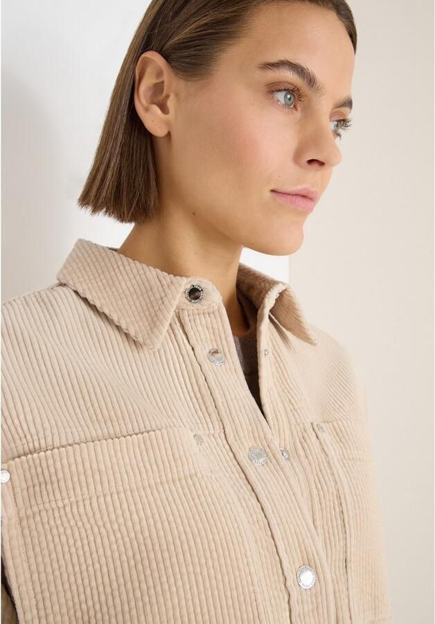 Cecil Blousejasje Overshirt met knoopsluiting Corduroy - Foto 2