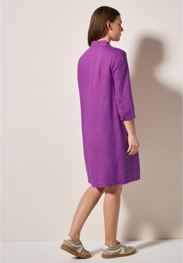 Cecil Blousejurk van linnen en met 3 4-arm - Foto 2