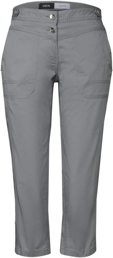 Cecil Capribroek Stijl New York Zomerbroek met knoopdetails op de band - Foto 6