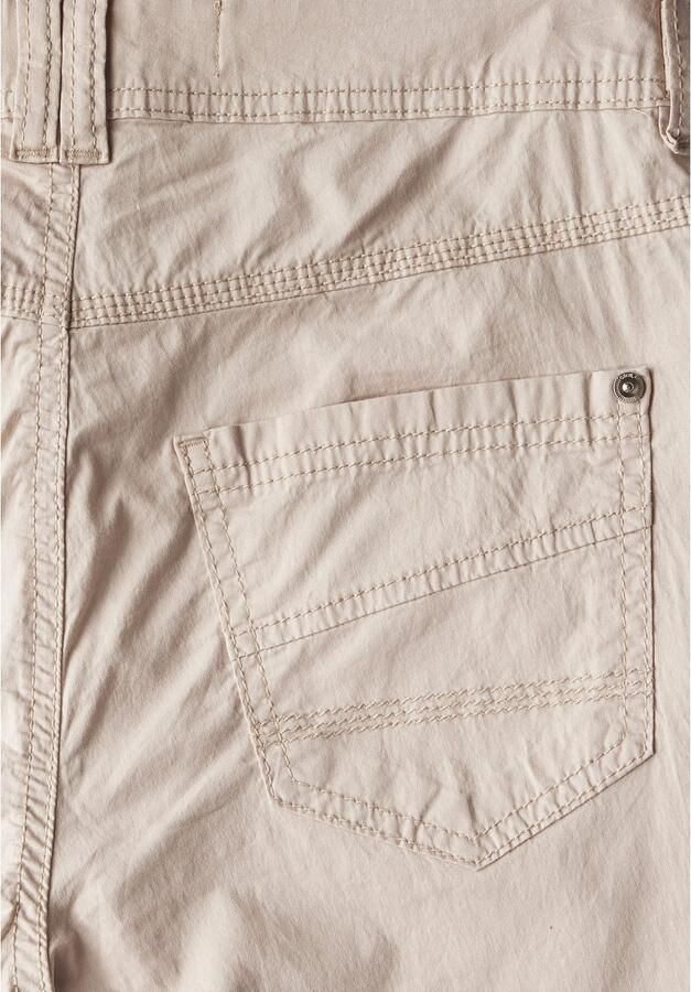 Cecil Capribroek Stijl New York Zomerbroek met knoopdetails op de band - Foto 3