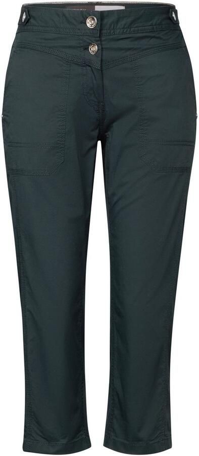 Cecil Capribroek Stijl New York Zomerbroek met knoopdetails op de band - Foto 6