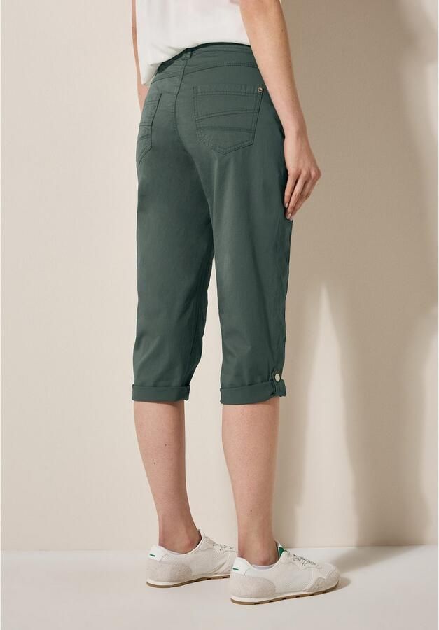 Cecil Capribroek Stijl New York Zomerbroek met knoopdetails op de band - Foto 4