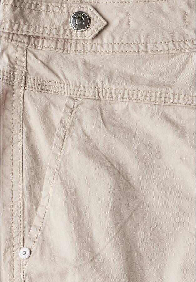 Cecil Capribroek Stijl New York Zomerbroek met knoopdetails op de band - Foto 4