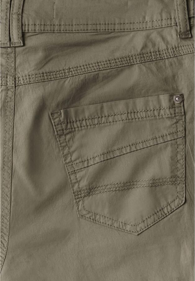 Cecil Capribroek Stijl New York Zomerbroek met knoopdetails op de band - Foto 5