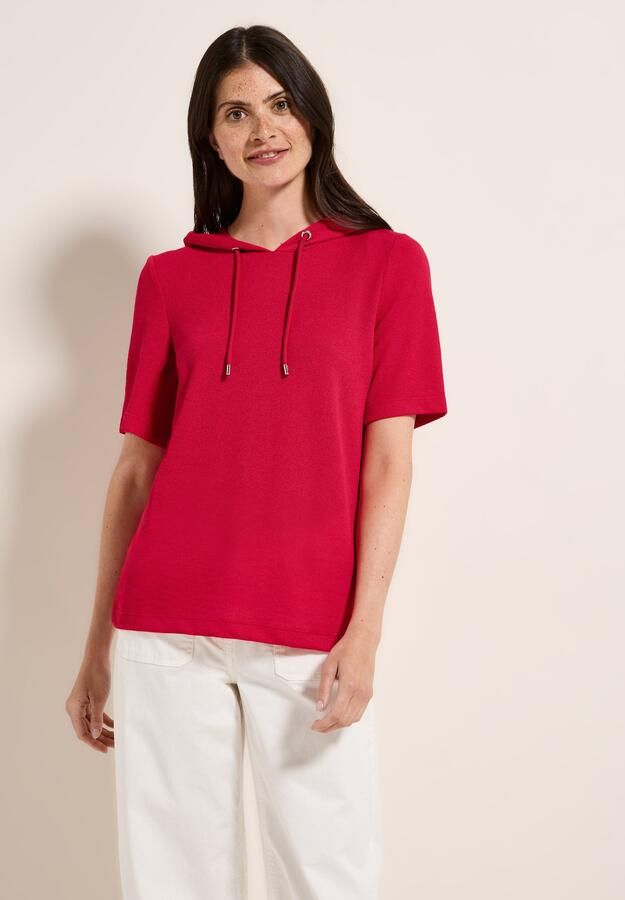 Cecil Capuchonshirt met een fijne structuur - Foto 7