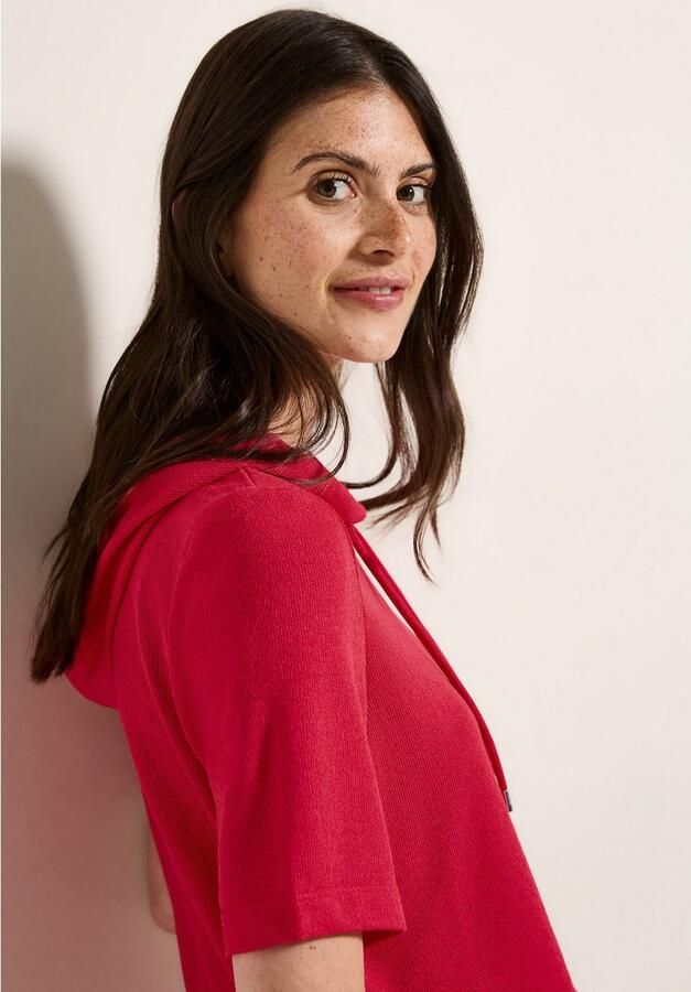 Cecil Capuchonshirt met een fijne structuur - Foto 4