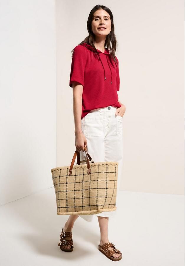 Cecil Capuchonshirt met een fijne structuur - Foto 5