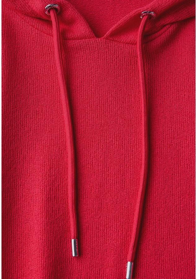 Cecil Capuchonshirt met een fijne structuur - Foto 2