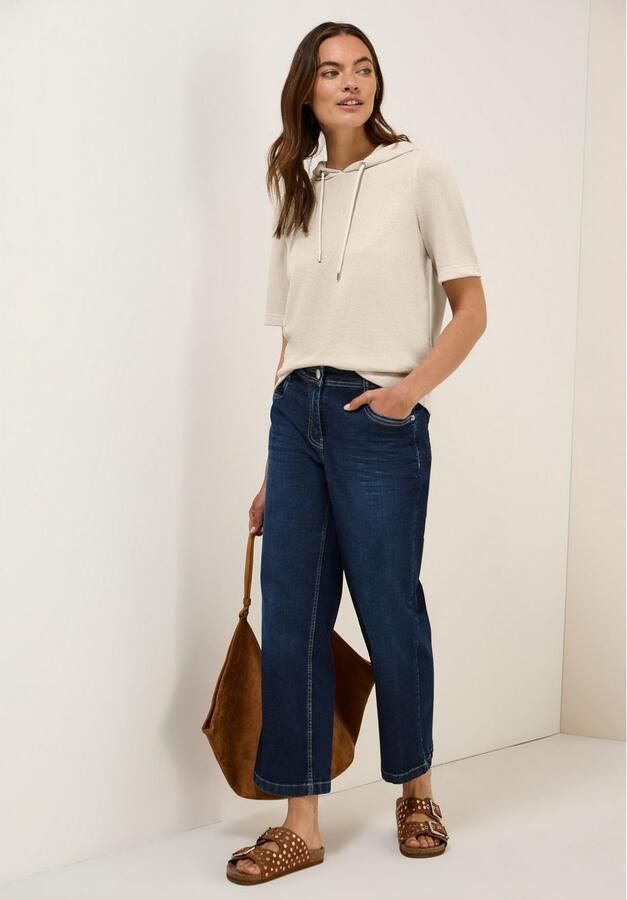 Cecil Capuchonshirt met een fijne structuur - Foto 4