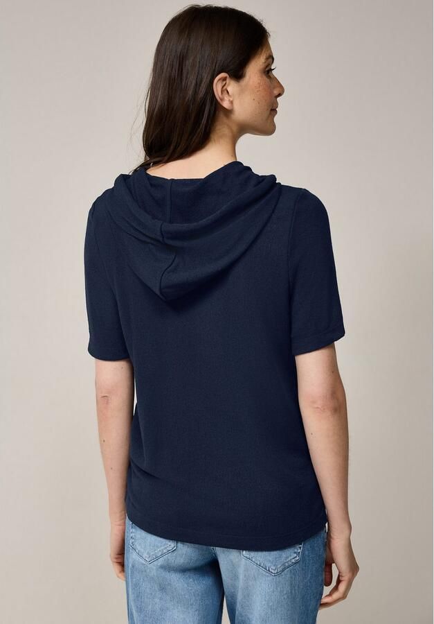 Cecil Capuchonshirt met een fijne structuur - Foto 2