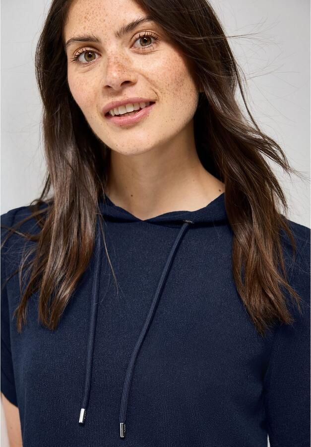 Cecil Capuchonshirt met een fijne structuur - Foto 3