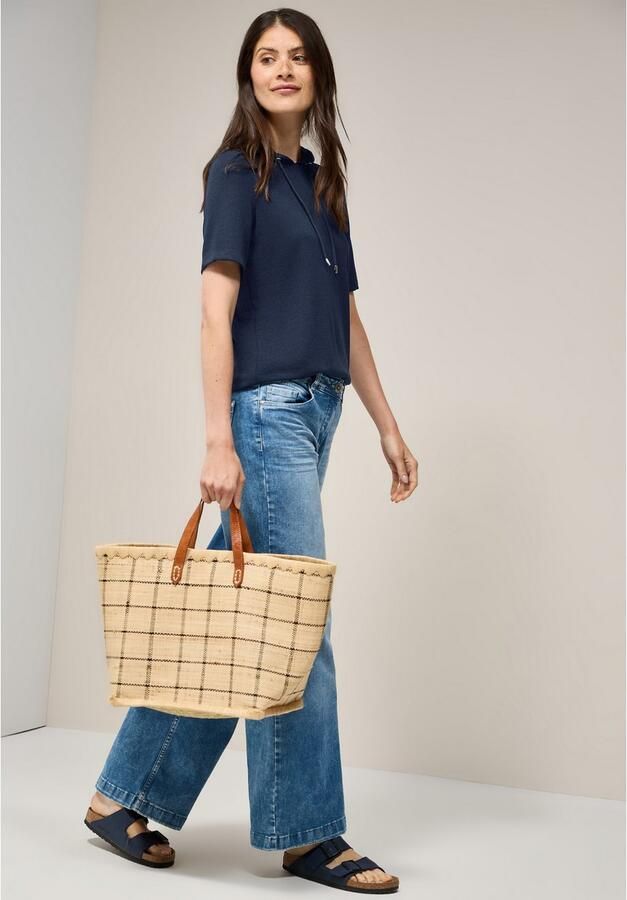 Cecil Capuchonshirt met een fijne structuur - Foto 6