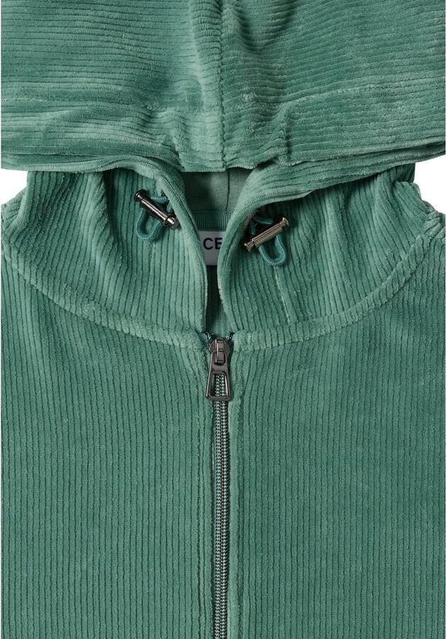 Cecil Cardigan Corduroy met capuchon