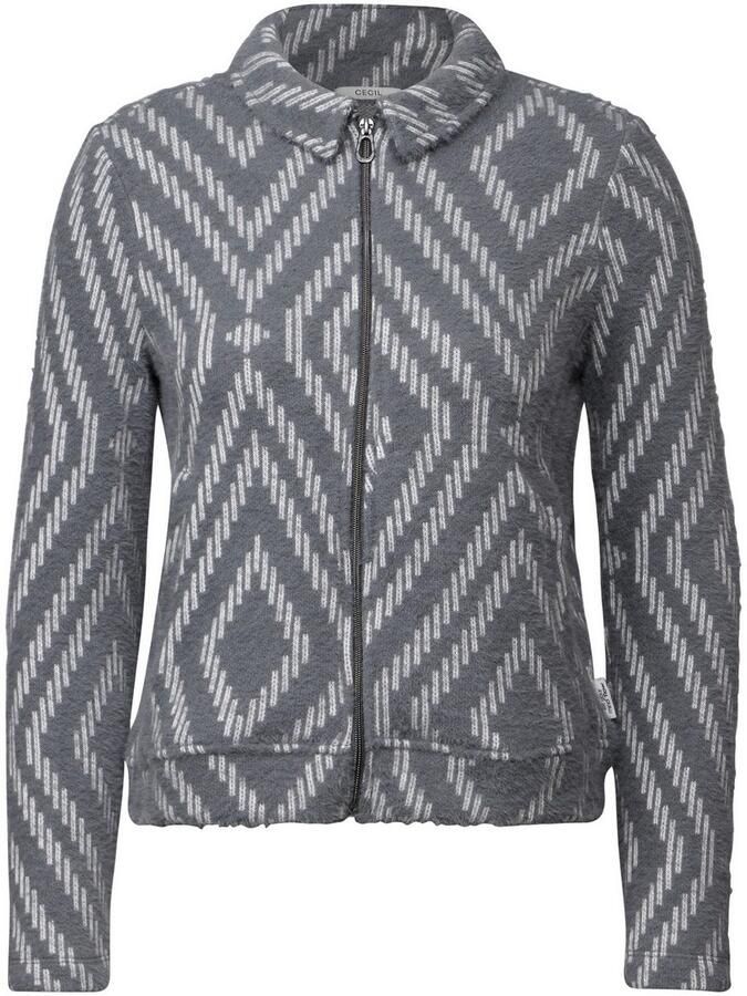 Cecil Cardigan met grafisch patroon