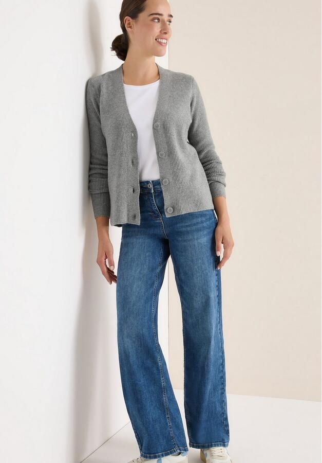 Cecil Cardigan met structuurdetail en knoopsluiting - Foto 5